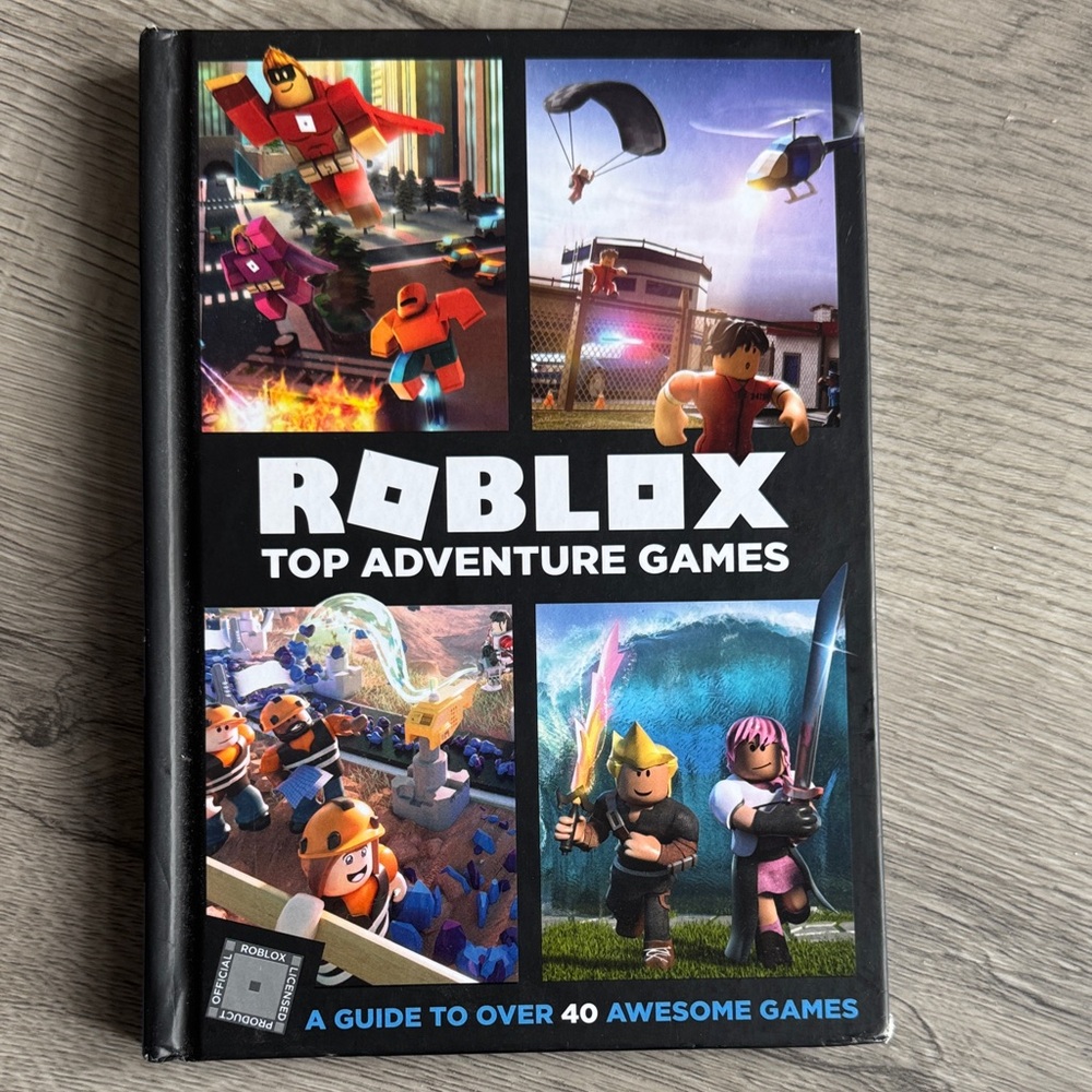 Harper Roblox Top Adventure Games Guide - Black Cover